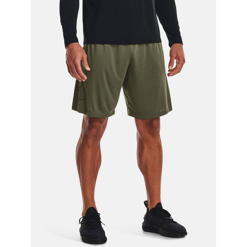 Kaki športové kraťasy Under Armour UA TECH GRAPHIC SHORT 50618271