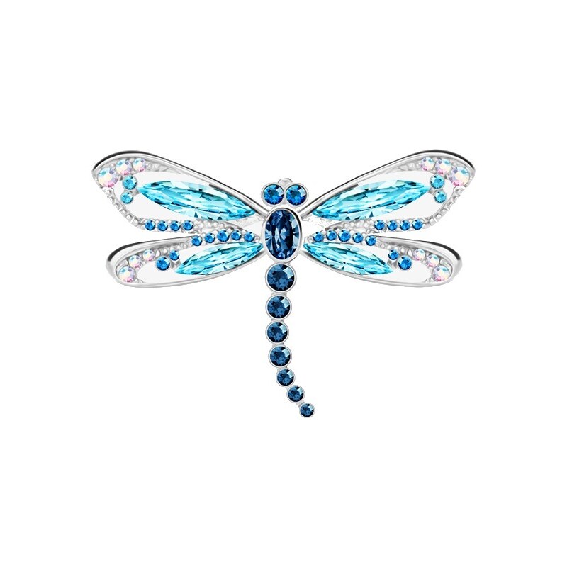 Preciosa Brošňa s českým krištáľom Vážka Viva La Vida 2286 67 66579555