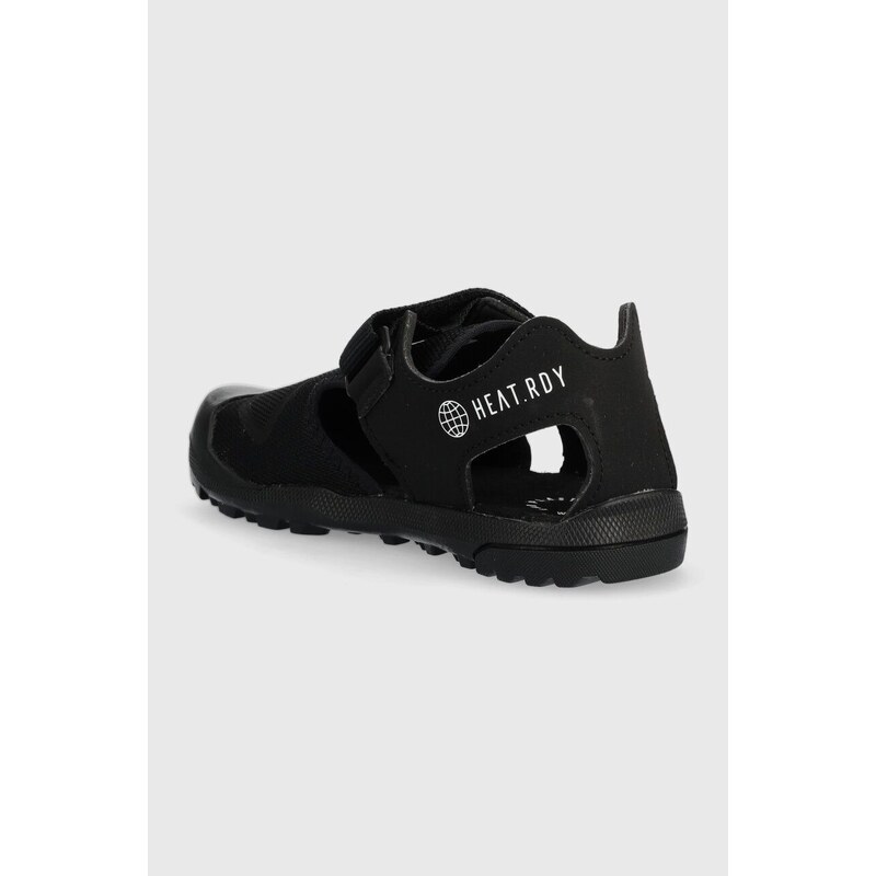Detské sandále adidas TERREX TERREX CAPTAIN TOEY čierna farba