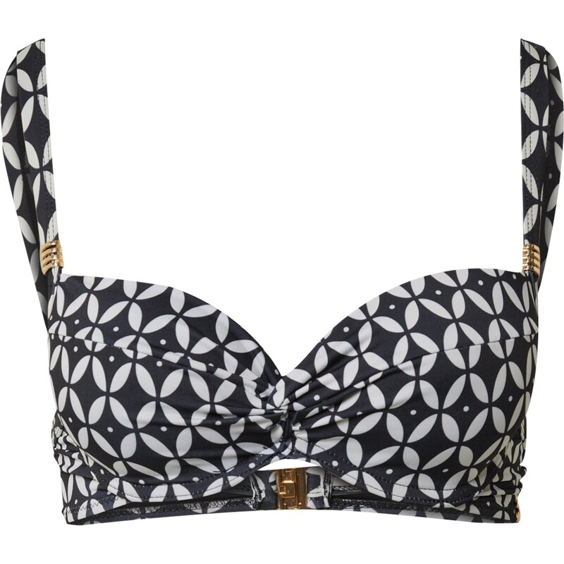 Wallis Bikinový top námornícka modrá / prírodná biela 66199708