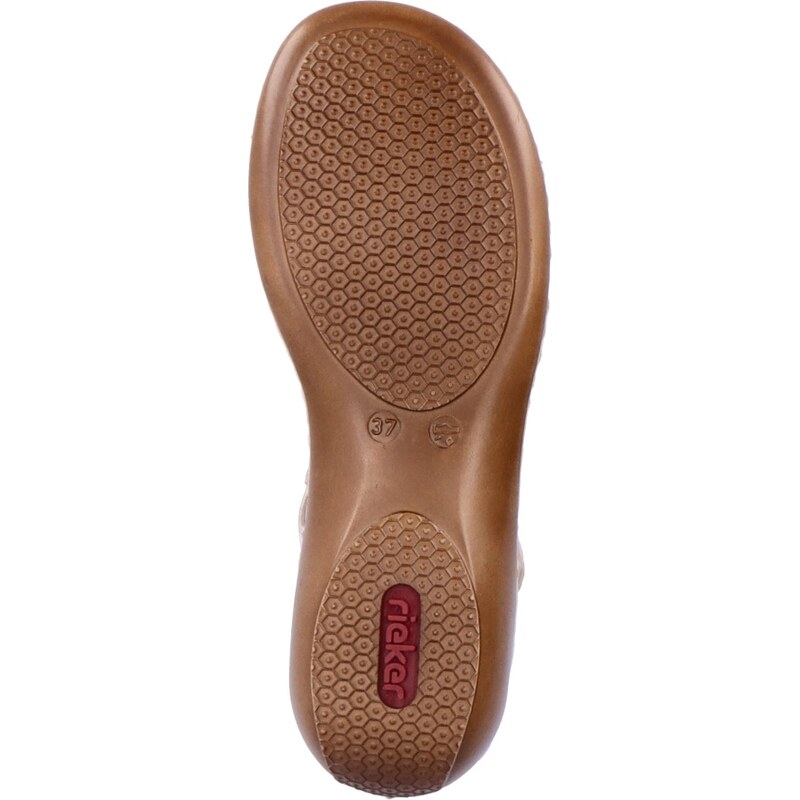 Dámske sandále RIEKER 65919-60 béžová S4
