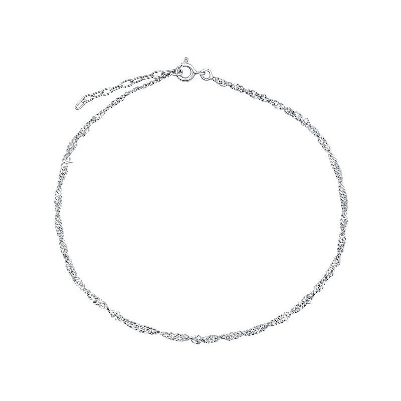 Silvego Strieborná retiazka točená curb na nohu Caitlin ZT161295A 66580854