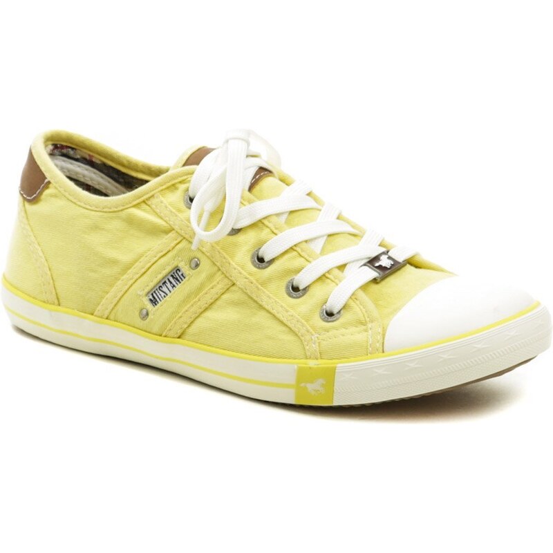 Mustang 1099-310-610 žlté dámske nadmerné tenisky 39382998