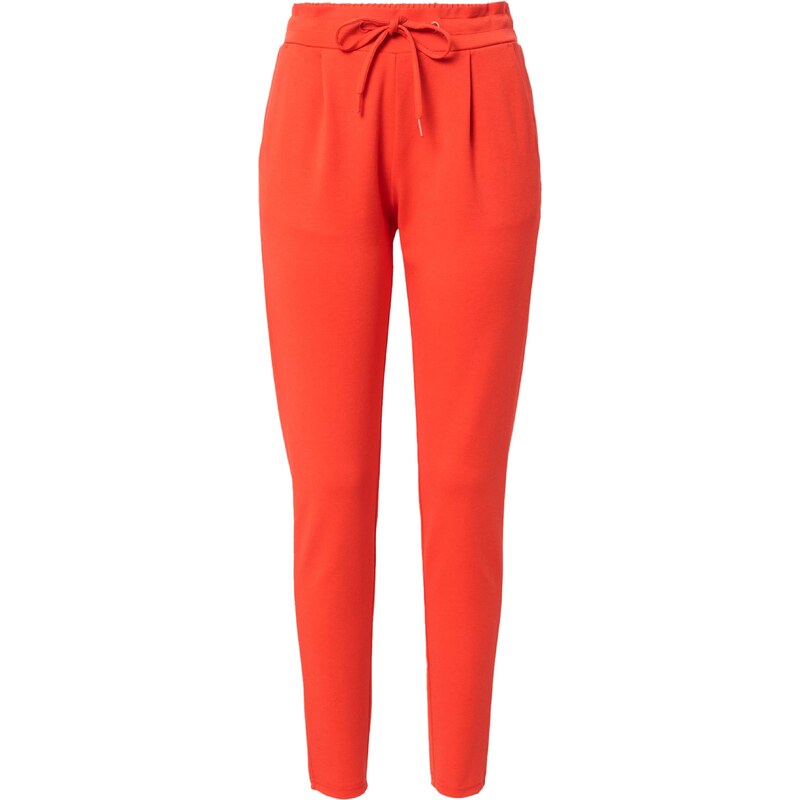 ICHI Plisované nohavice IHKATE jasne červená 54330824