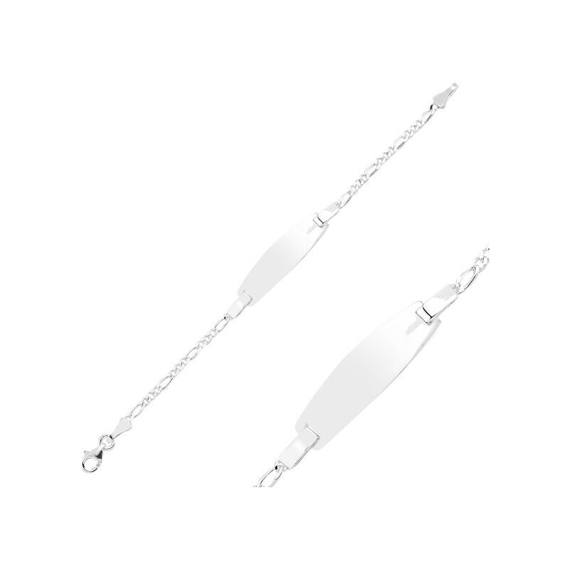 Olivie Strieborný náramok pre bábätká 7341 39395004