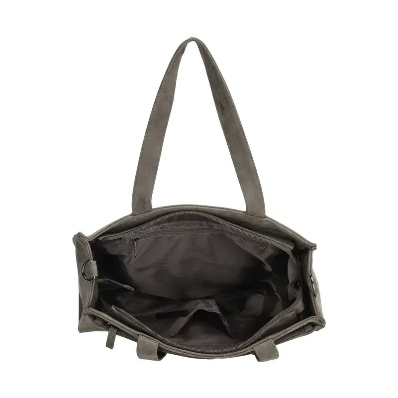 Beagles Sivá praktická kabelka na rameno „Athene“