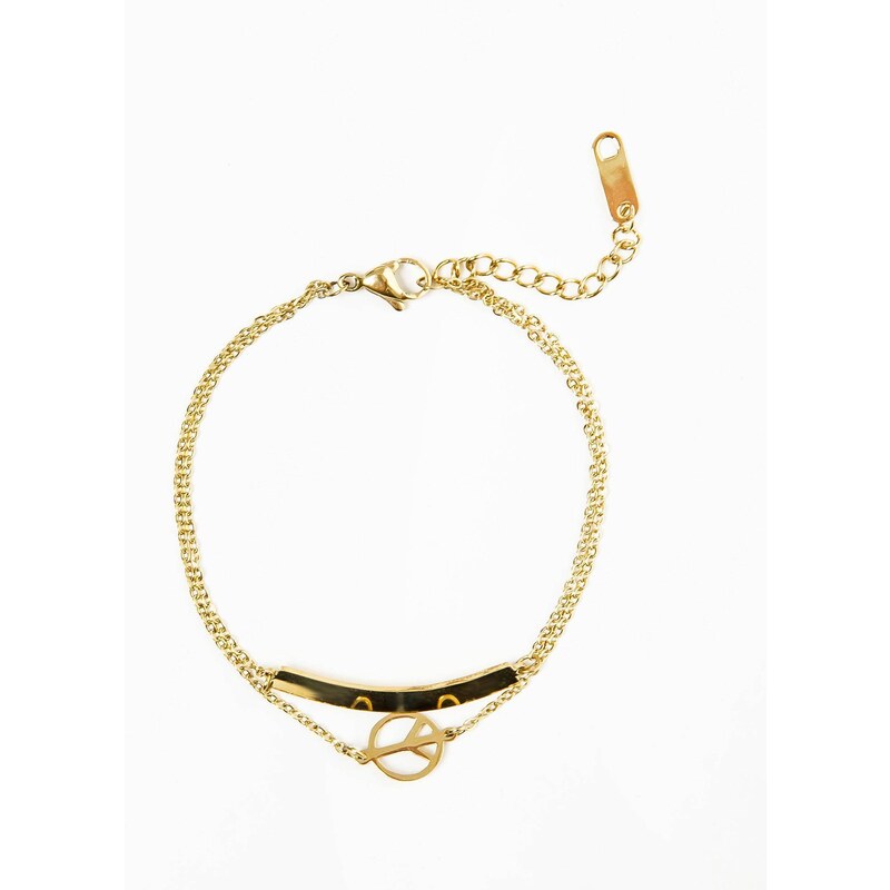 Gold plated bracelet Yups dbi0471. R06 50531318