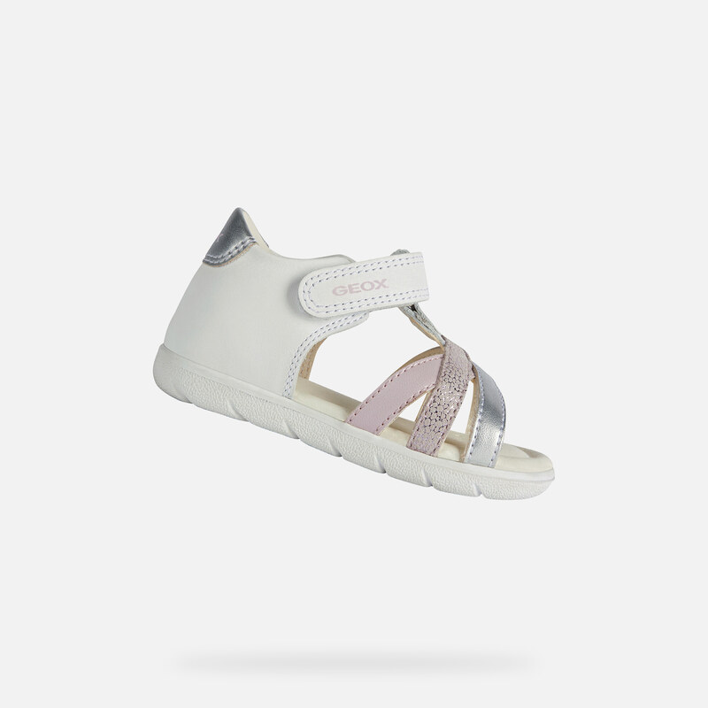 E-shop White Girls Sandals Geox Alul - Girls