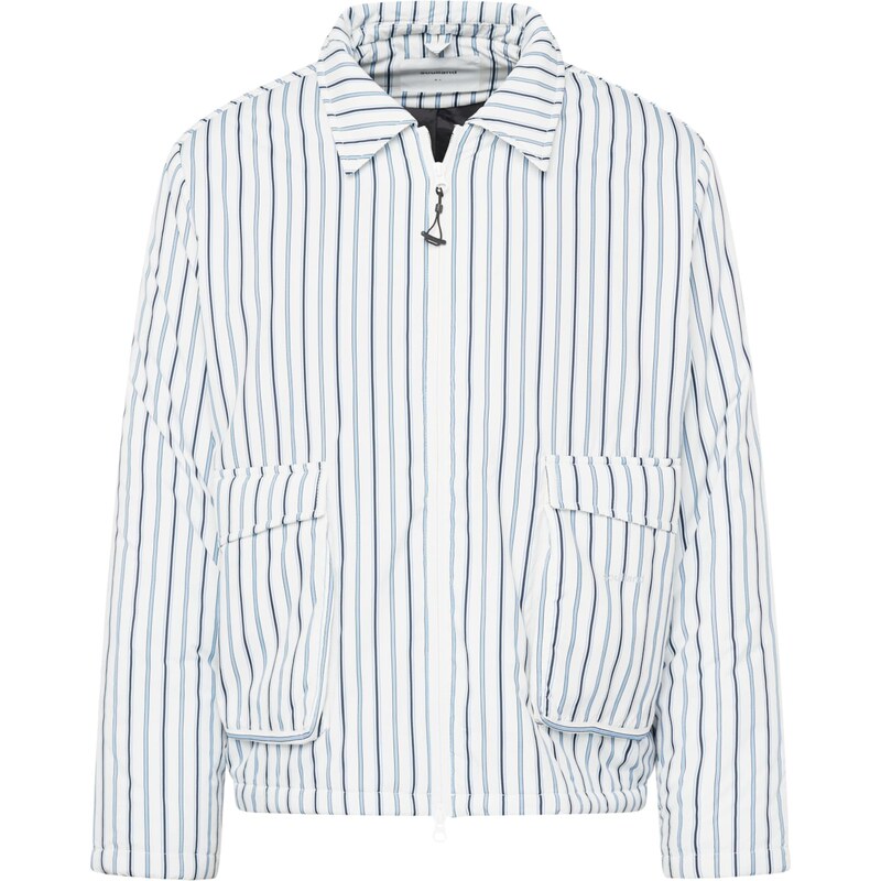 Soulland Prechodná bunda Jamie námornícka modrá / svetlomodrá / biela 54245149