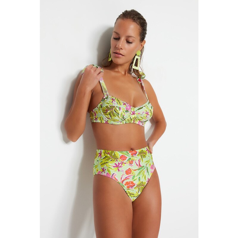 Dámske plavky spodný diel Trendyol Patterned 37079189