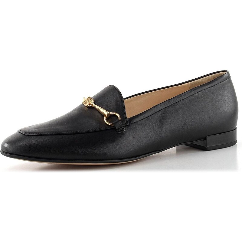 Högl čierne mokasíny s kovaním 0-171760 61761734