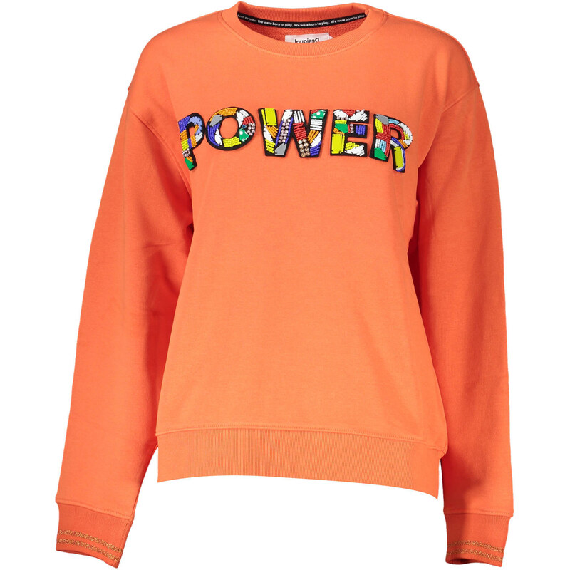 Oranžová mikina Desigual 64794016