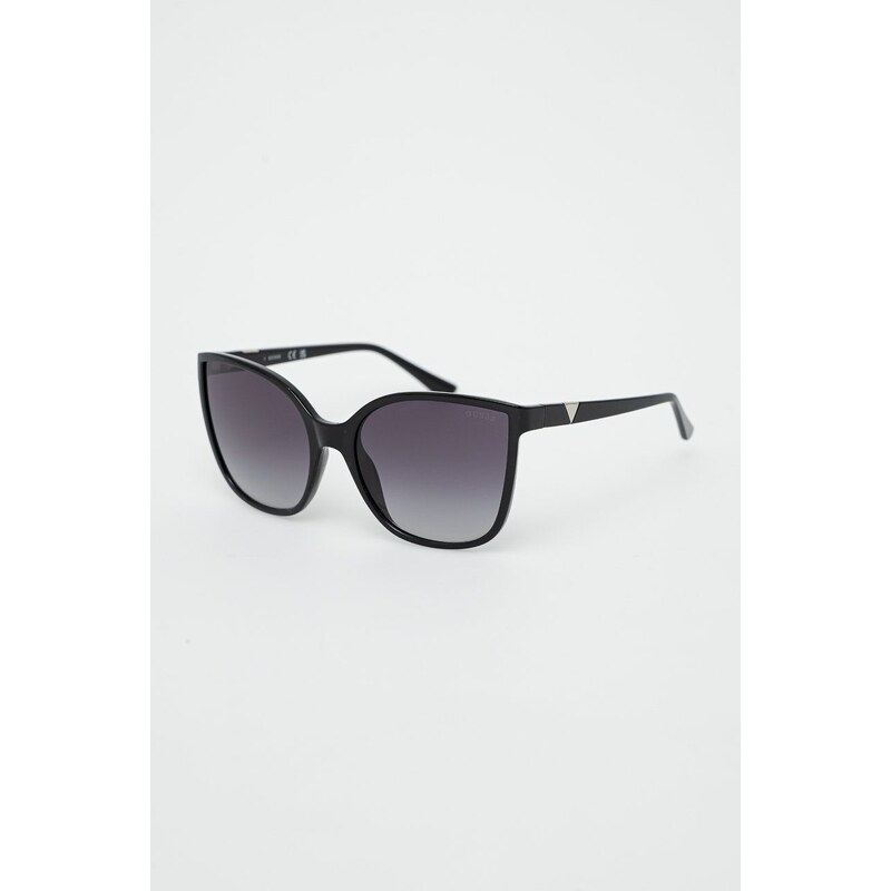 Slnečné okuliare Guess dámske, čierna farba, GU7748_6001B
