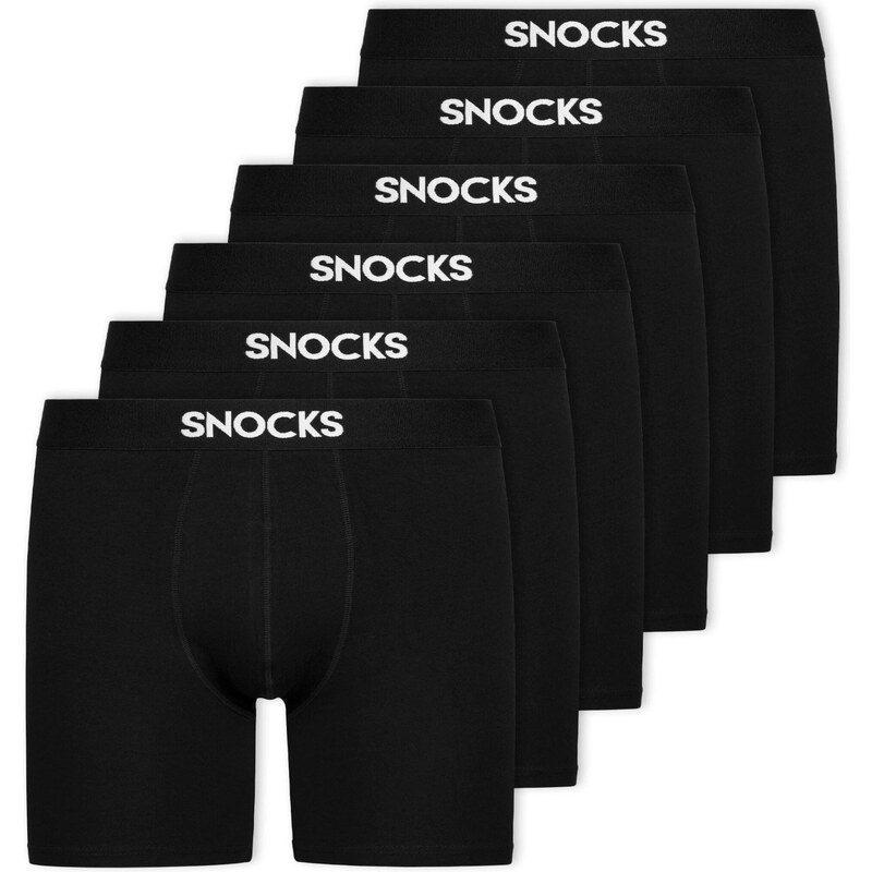 SNOCKS Nohavičky SNOCKS čierna / biela 57125343