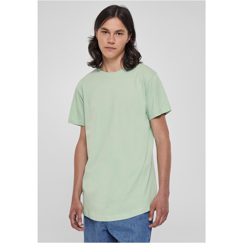 Urban Classics Shaped long T-shirt vintage green 50655643