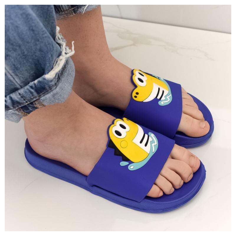 JOHN-C Detské modré šľapky DINO 39455739