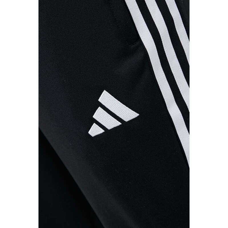 Tréningové nohavice adidas Performance Tiro 23 League čierna farba, s nášivkou, HS7232