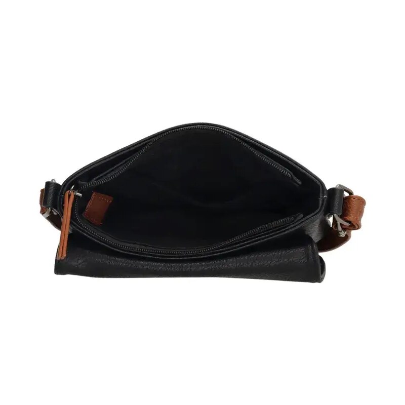 Beagles Čierna elegantná crossbody kabelka „Elegante“