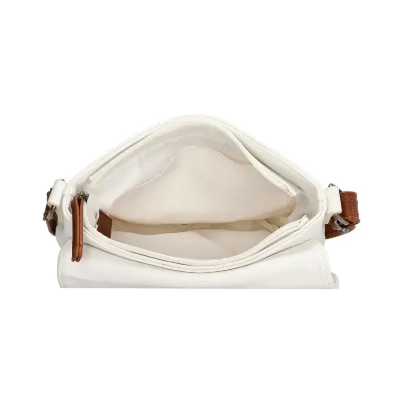 Beagles Biela elegantná crossbody kabelka „Elegante“