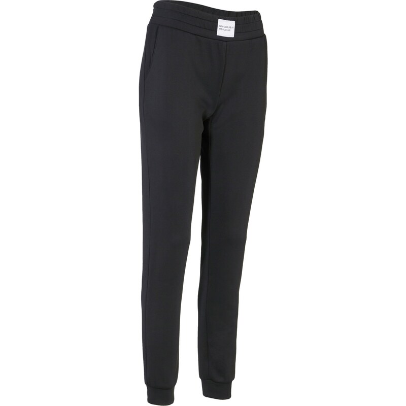 bonprix Joggingové rýchloschnúce tepláky, farba čierna 44815137