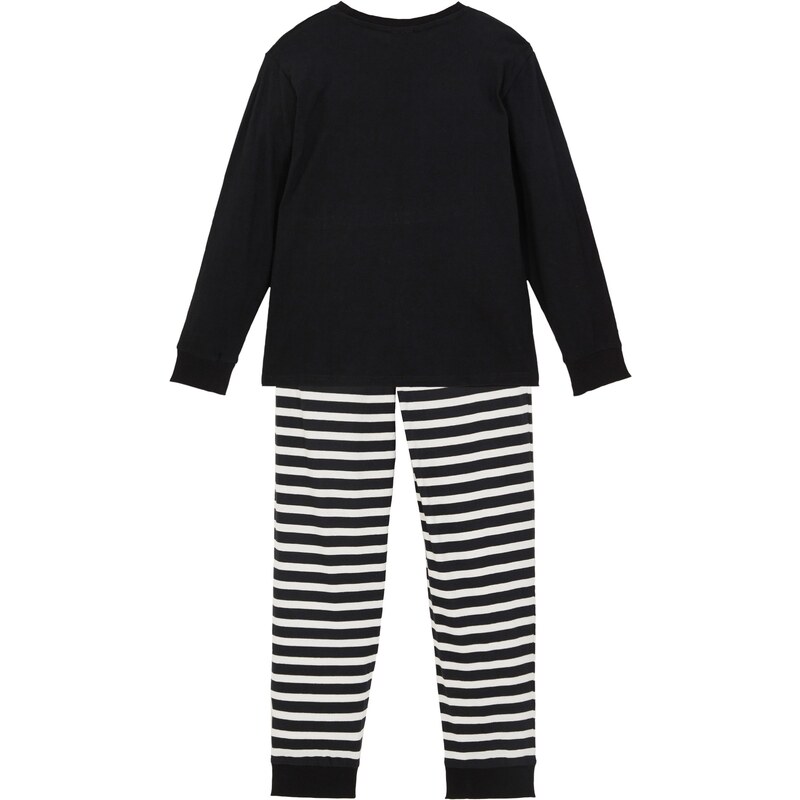bonprix Detské pyžamo (2-dielne), farba čierna 49696827