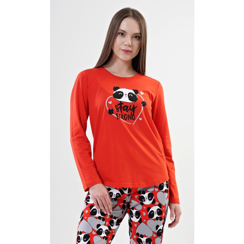 Vienetta Secret Dámske pyžamo dlhé Stay strong 39491470