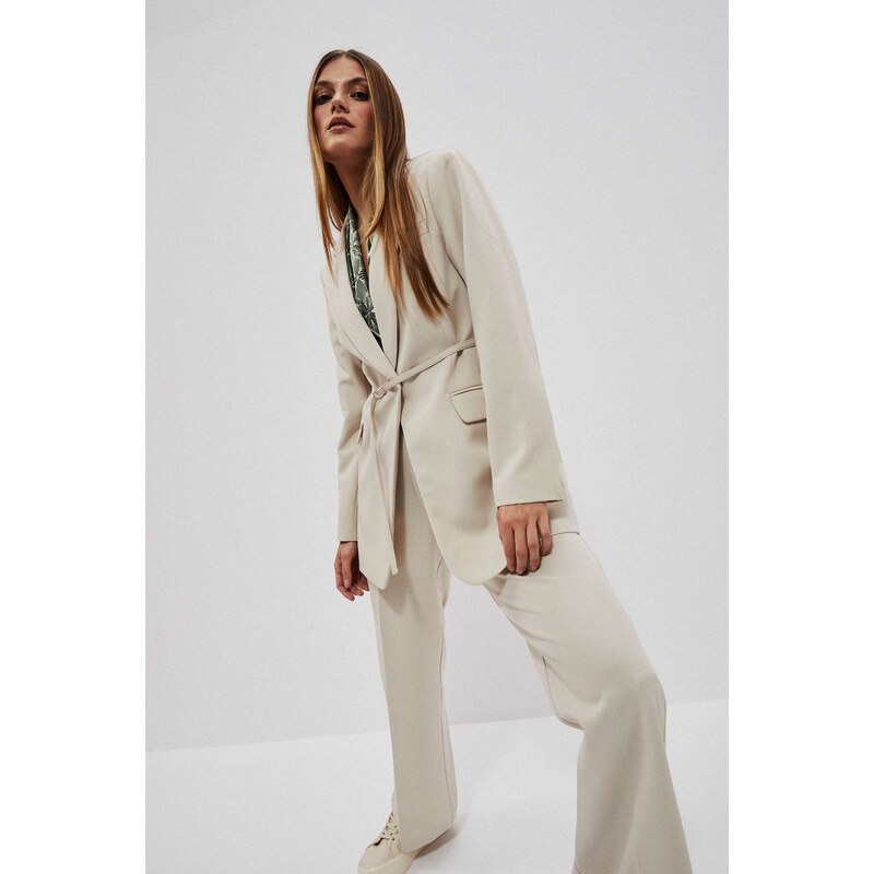 Dámske sako Moodo Cream 50667447