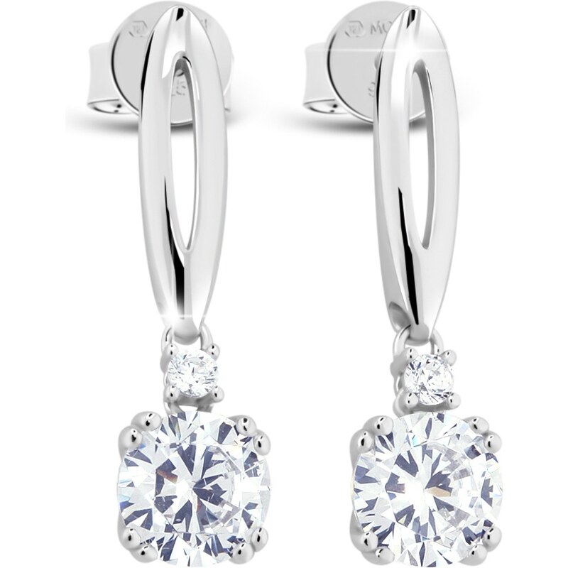 Modesi Strieborné náušnice so zirkónmi JA24026CZ 66594554