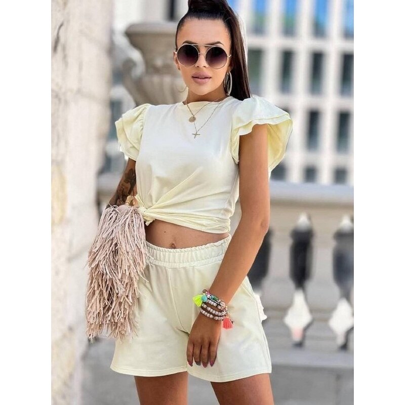 Cocomore yellow shorts amgSDI1435.S54 50536799