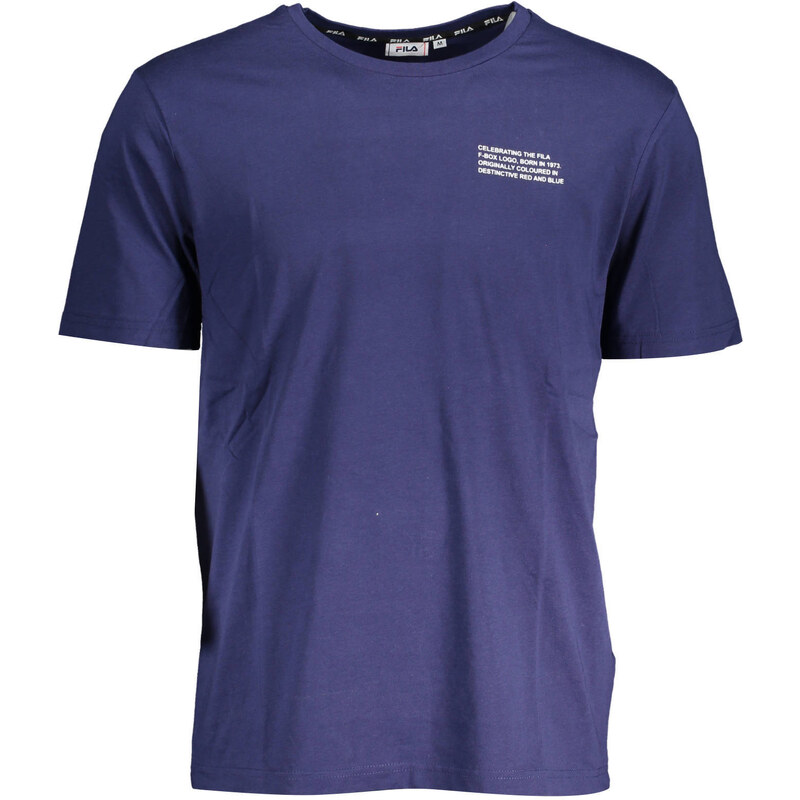 Štýlové Pánske Tričko s krátkym rukávom FILA Modré 67040943