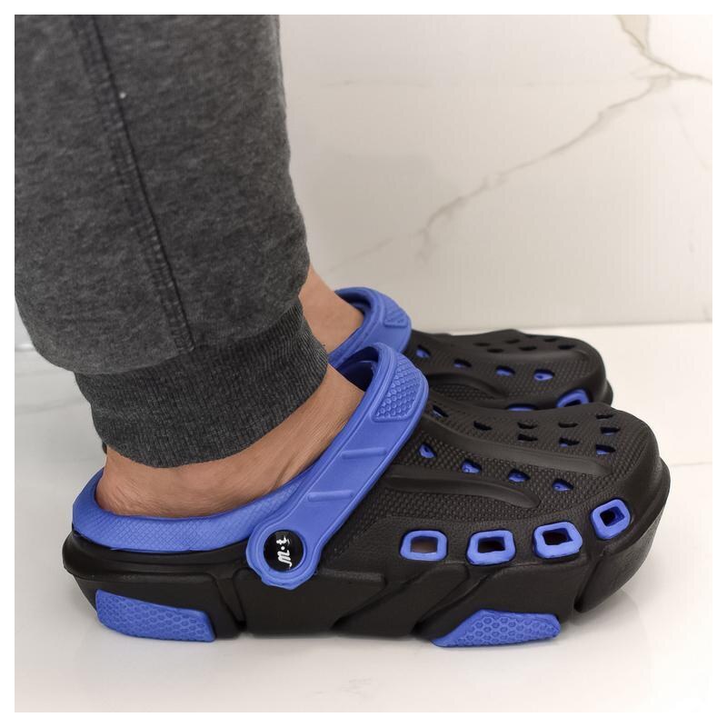 JOHN-C Pánske čierno-modré crocsy LAUSEN 39505267