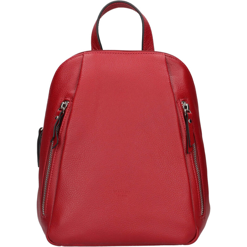 Dámsky kožený batoh Katana Eliabet - červená 39520098