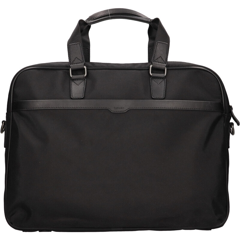 Pánska kožená taška cez rameno Katana Gast - čierna 46447441