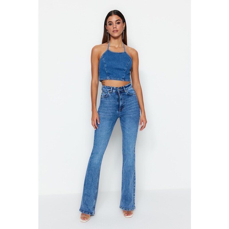 Dámske rifle Trendyol Denim 41203436