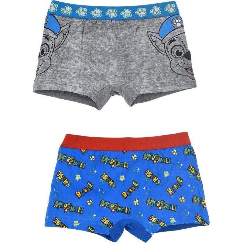 Chlapčenské boxerky Paw Patrol - sivá/modrá 39515268