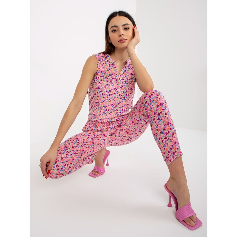 Sublevel Pants-D73770M61869J-pink 64685798