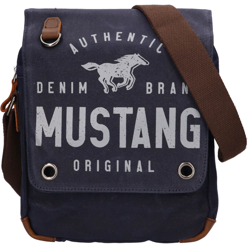 Pánska taška cez rameno Mustang Felip - modrá 48200816