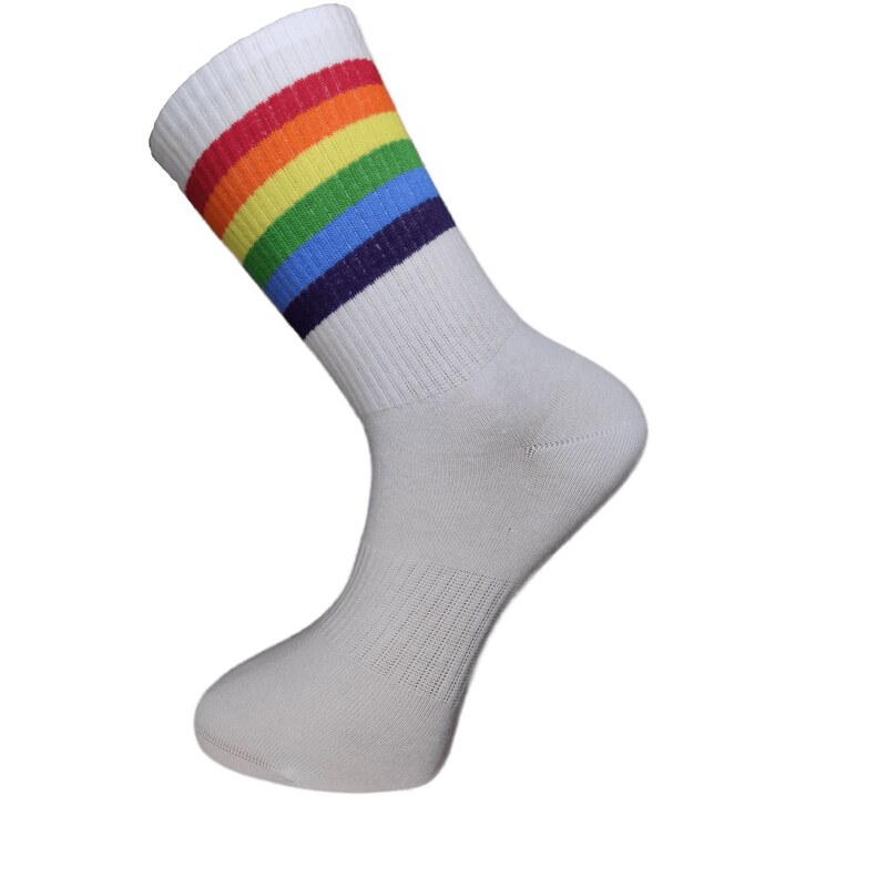 Petr Novák FX-RETROS DUHA klasické športové ponožky Fuxy Rainbow 36-40 39529815