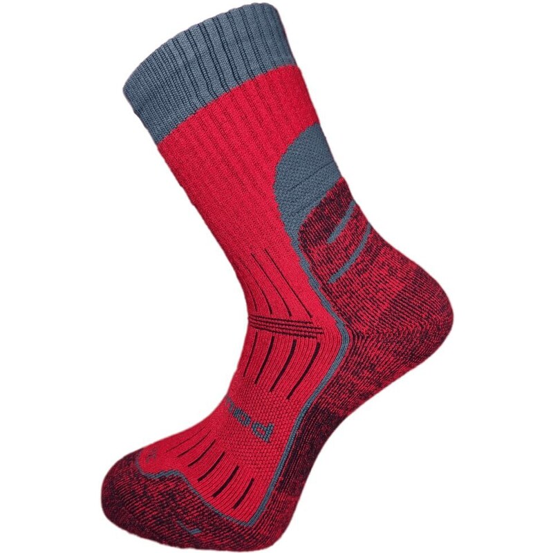 BX-7 DURABLE bambusové ponožky BAMBOX Červená 39-42 1 pár 37712195