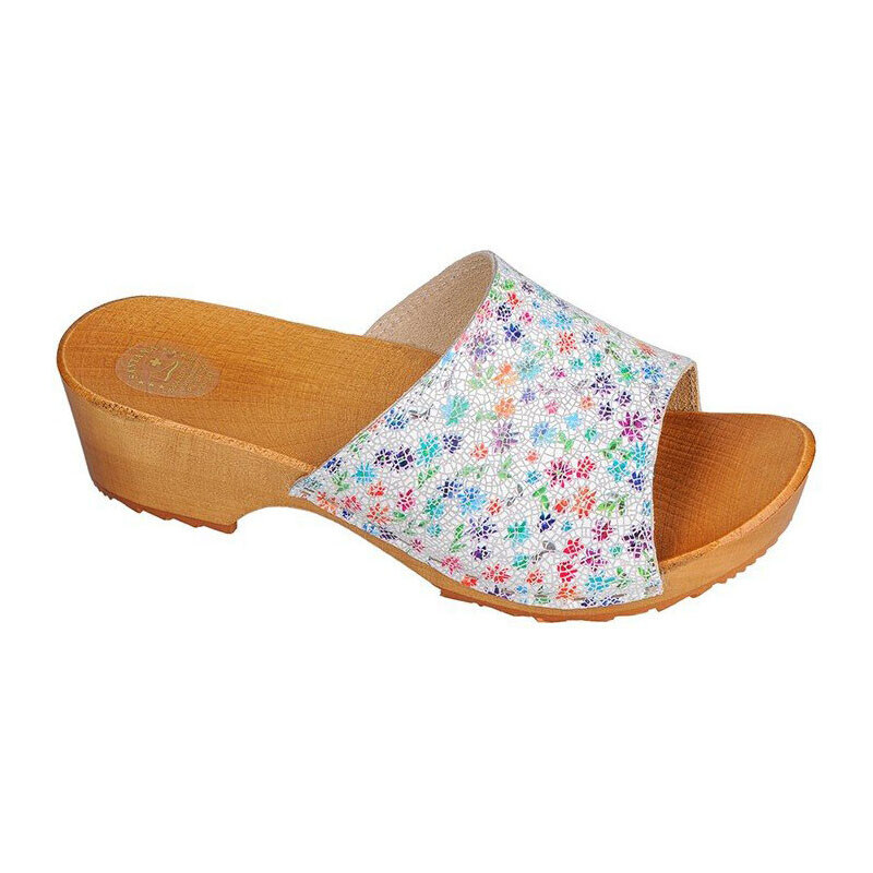 Glara Retro dreváky s kvetmi 39543822