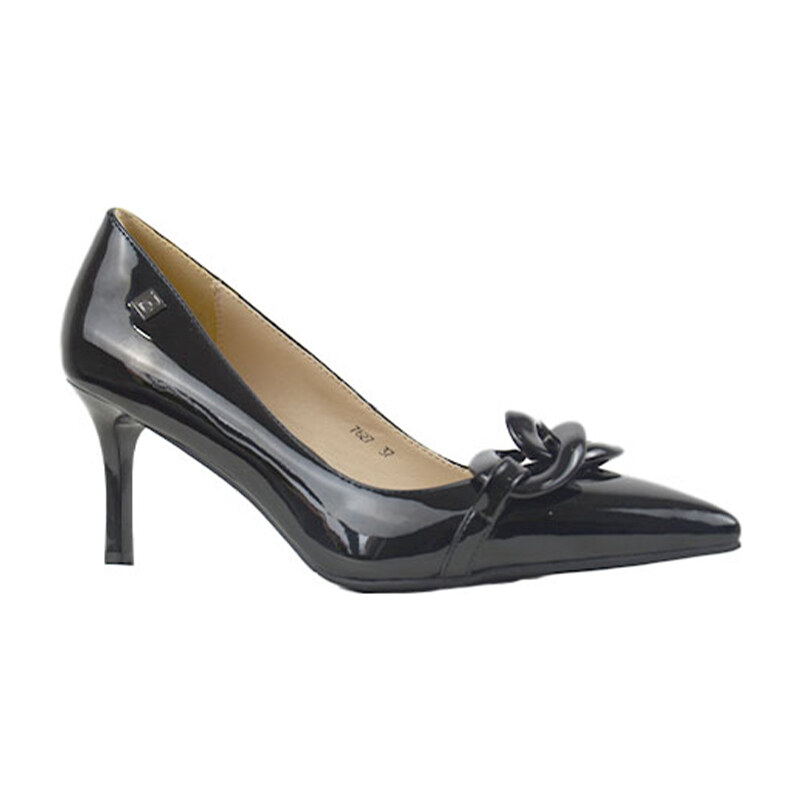 Lodičky Laura Biagiotti Patent Black 56369311