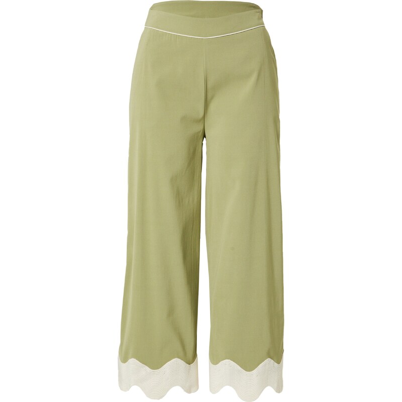 Katy Perry exclusive for ABOUT YOU Nohavice Nora béžová / zelená 39608580