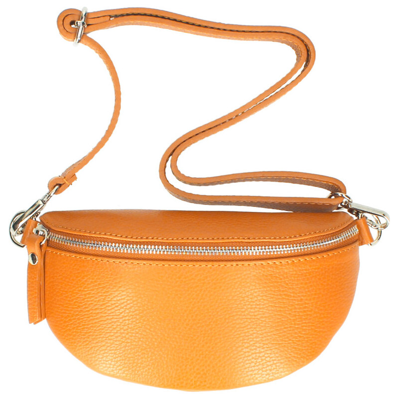 Vera Pelle Kožená dámska ľadvinka s upraviteľným popruhom Jean 39596154