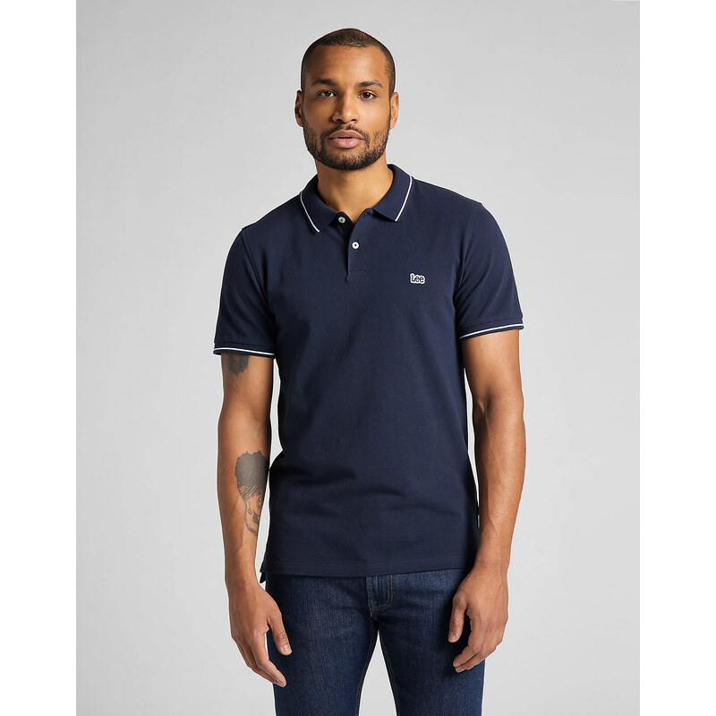Pánske tričko LEE L61ARL35 PIQUE POLO NAVY 39611621