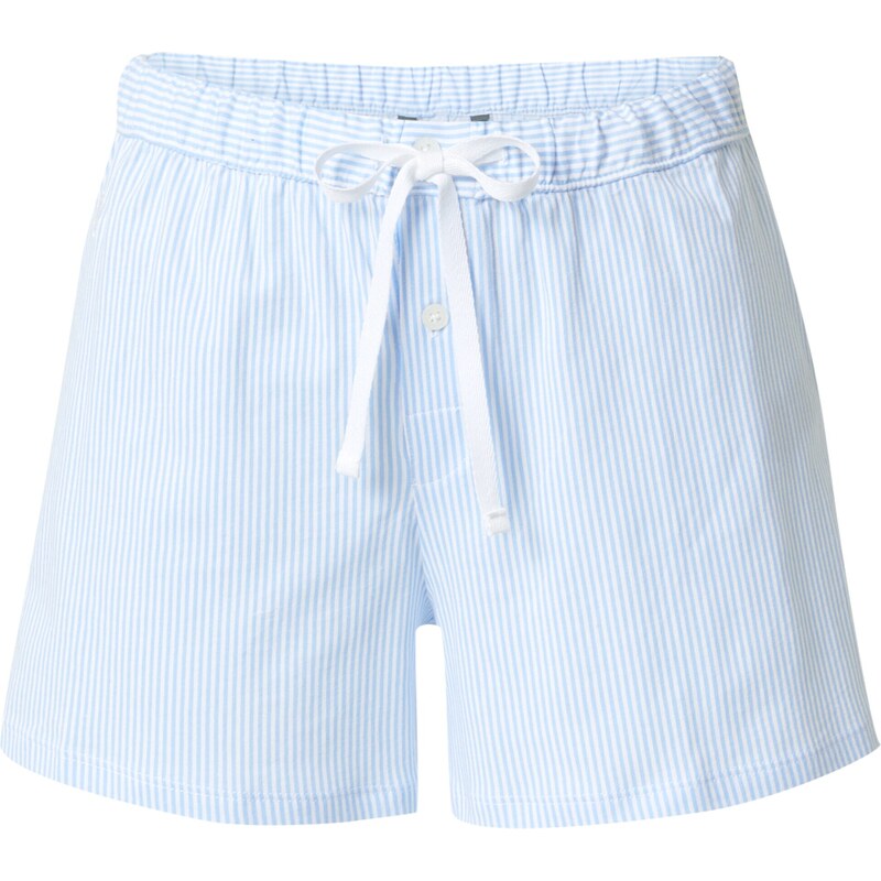 Lauren Ralph Lauren Pyžamové nohavice svetlomodrá / biela 39648503