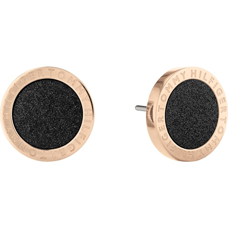 Tommy Hilfiger Nápadité bronzové bicolor náušnice kôstky Dust 2780705 66588001