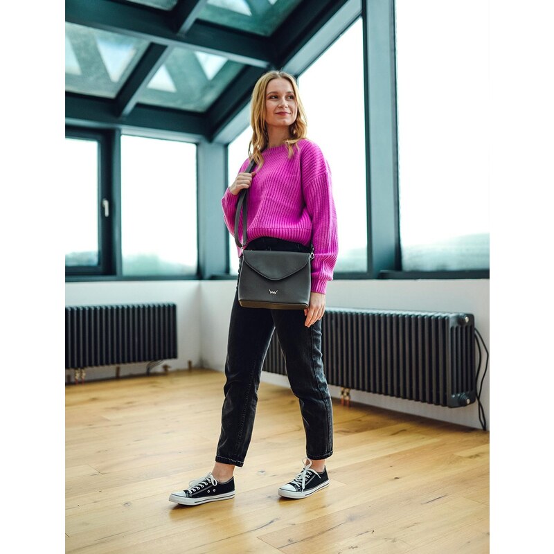 Vuch Dámska crossbody kabelka Byrsa Grey 66579270