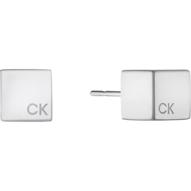 Calvin Klein Minimalistické oceľové náušnice Geometric 35000245 66588212