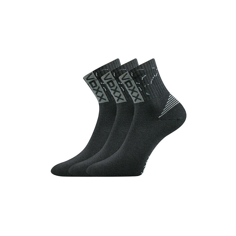 3PACK ponožky VoXX tmavosivé (Codex) 39641252