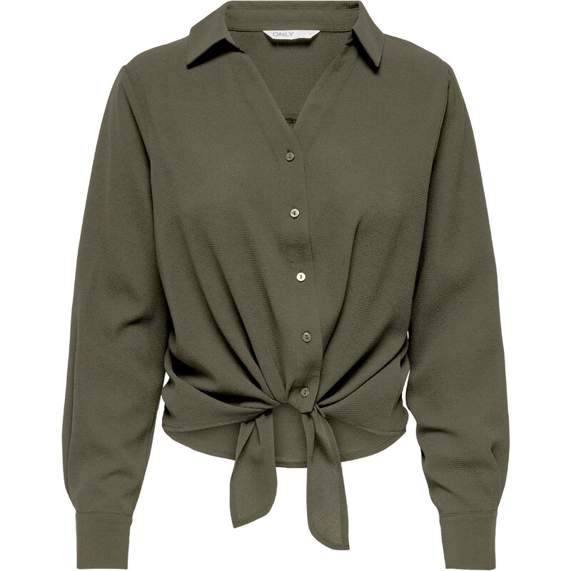 ONLY Blúzka NOVA LUX olivová 54243313